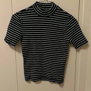 Forever 21 women stripe short sleeve T shirt Size S